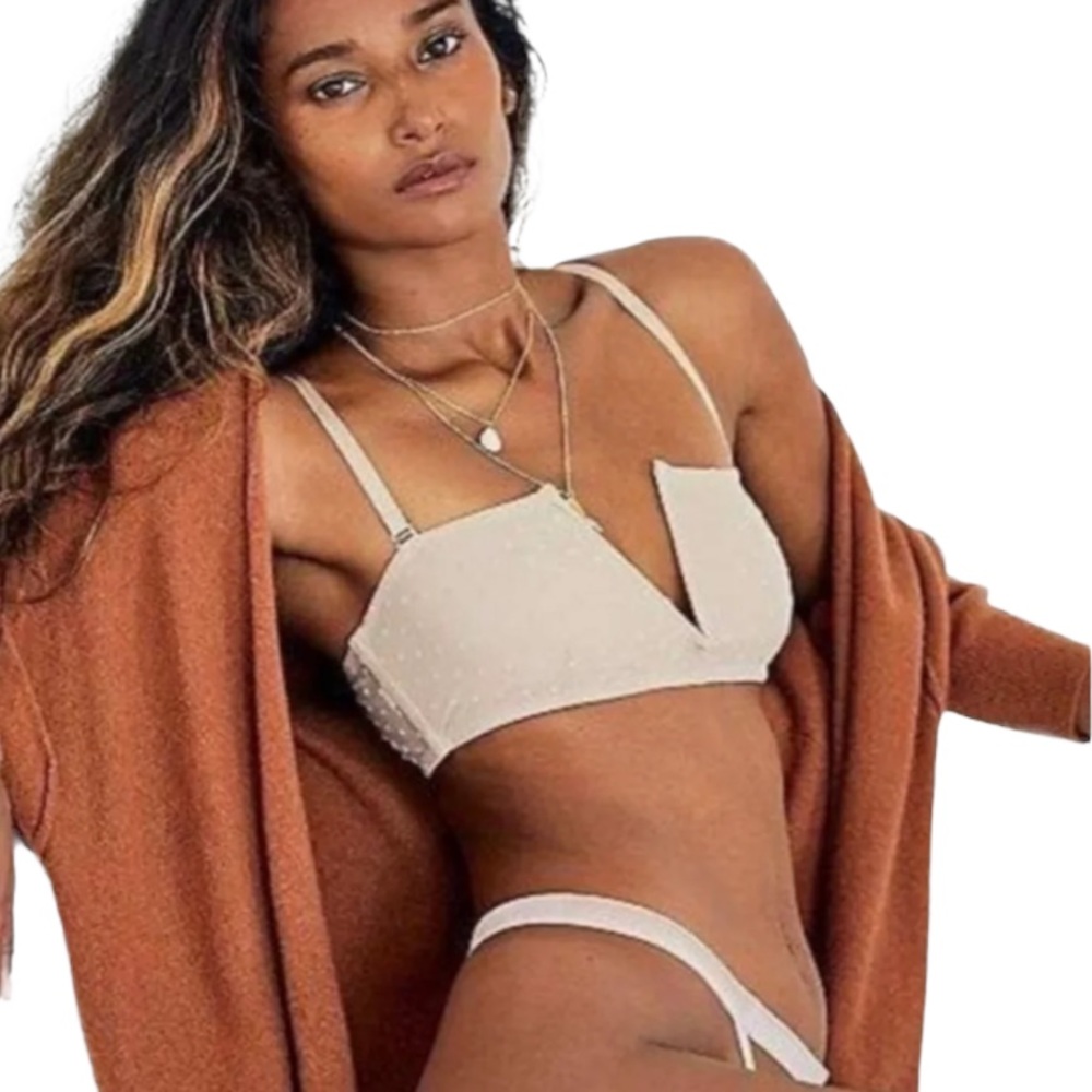 Free People Sierra Bandeau Antique Shell Size Large